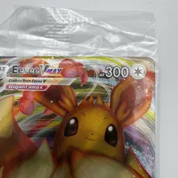 Pokemon TCG Eevee VMAX SWSH087 Black Star Promo Holo Sealed - Image 4