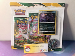 Pokemon TCG Sword and Shield - Evolving Skies 3 Booster Pack Blister (Umbreon) 820650808814 - Image 2