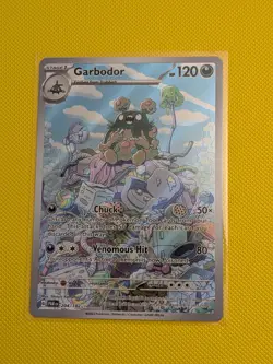 Garbodor 204/182 - Scarlet & Violet: Paradox Rift - NM/Mint - Pokemon - Image 1