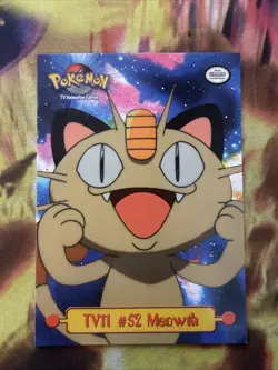 Pokemon #52 Meowth TV11 TV Animation Edition Puzzle Piece LP - Image 1