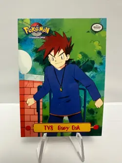 Gary Oak #TV8 - 1999 Topps Pokemon TV Animation Edition Series 1 - NM - Image 1
