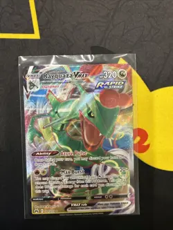 Rayquaza VMAX (101) Ultra Rare Crown Zenith 101/159 NM Pokemon NM Read Desc - Image 1