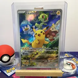Pikachu SVP 027 - Promo - Scarlet & Violet Black Star - Pokemon TCG NM - Image 3