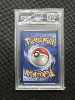 Pokemon TCG Hitmonchan Holo unlimited Base Set 7/102 PSA 9 Mint - Image 3