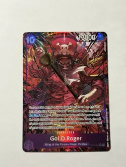 Gold Roger Alt Art OP13-064 Carrying On His Will English One Piece TCG NM - Image 1
