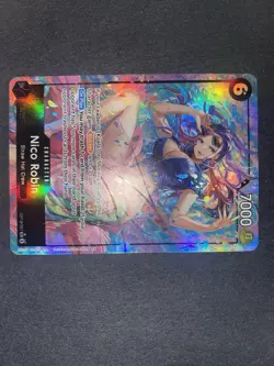 Nico Robin - Legacy of the Master OP12 087 Alt Art SR LP - Straw Hat Crew - Image 4