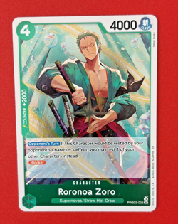 Roronoa Zoro - Foil R Premium Booster -The Best- Vol. 2 PRB02-006 NM - Image 1