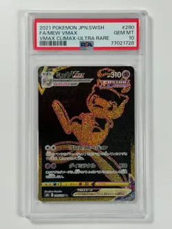 Pokemon Cards: Mew VMAX 280/184 PSA 10 Japanese Vmax Climax GEM MINT - Image 1