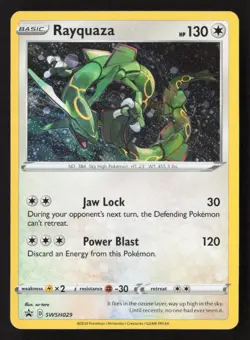 Rayquaza - (Pixel Cosmos Holo) Promo Miscellaneous Cards & Products SWSH029 NM - Image 1