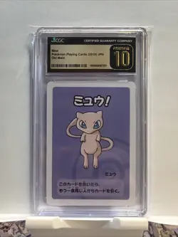 2019 POKEMON PLAYING CARDS JPN OLD MAID MEW CGC 10 PRISTINE - Image 1
