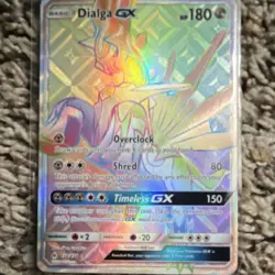 Pokemon Dialga GX Ultra Rare Full Art Holo Card SM-Ultra Prism 138/131 - Image 2