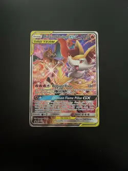 Pokemon TCG Charizard Braixen Tag Team SM230 Promo Card - Image 1