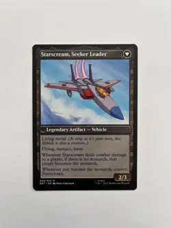 Starscream, Power Hungry Universes Beyond: Transformers Regular NM MTG - Image 2