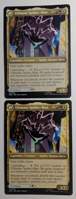 Miles Morales / Ultimate Spider-Man x1 Marvel's Spider-Man Magic MTG LP/NM - Image 4