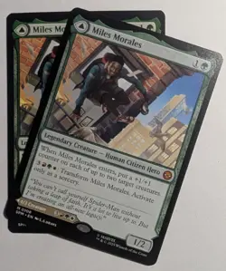 Miles Morales / Ultimate Spider-Man x1 Marvel's Spider-Man Magic MTG LP/NM - Image 5
