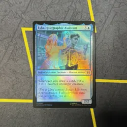 Lyla Holographic Assistant 0007 FOIL 7 MTG Spider-Man Magic The Gathering - Image 1