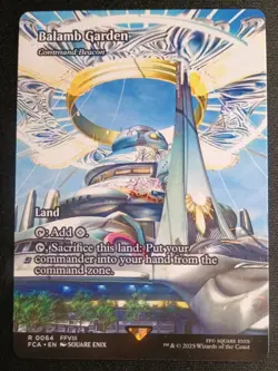MTG Final Fantasy - Command Beacon - Borderless Through The Ages Rare - Image 1