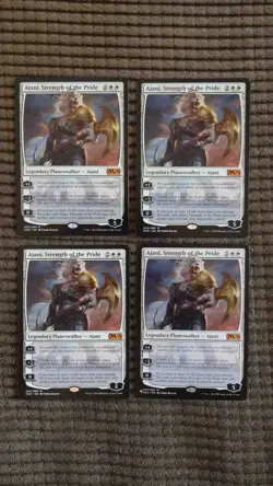Magic: the Gathering / MtG Ajani, Strength of the Pride x4 M20 - Image 1