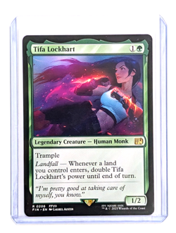 Tifa Lockhart 0206 Rare Regular FFVII MTG FINAL FANTASY FIN EN NM/M - Image 3