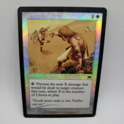 Battlefield Medic Foil x1 - Onslaught - MTG - Light Play - Image 1