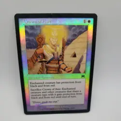 Crown of Awe Foil x1 - Onslaught - MTG - Near Mint (Copy 2) - Image 1
