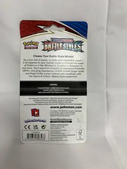 Pokemon TCG Battle Styles Arrokuda Promo Single Booster Pack Blister - SEALED - Image 3