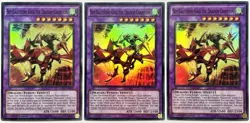 3 x MIL1-EN010 Sky Galloping Gaia the Dragon Champion - Super Rare 1st Ed LP - Image 1