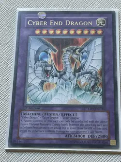 Yugioh Cyber End Dragon CRV Ultimate Rare 1st Ed VLP - Image 4