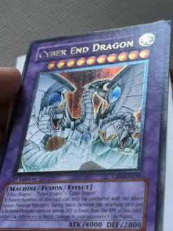 Yugioh Cyber End Dragon CRV Ultimate Rare 1st Ed VLP - Image 5