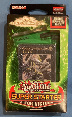 Yu-Gi-Oh! * V FOR VICTORY * Super Starter * Factory Sealed * English 1st Edition - Image 1
