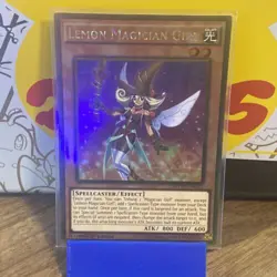 Lemon Magician Girl - MVP1-ENG51 - Gold Rare - 1st Edition Yugioh - Image 2