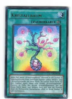 Yugioh KRISTALLBAUM , lcgx-de170 Ultra Rare deutsch Near Mint - Image 1