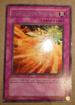 Yugioh Phoenix Wing Wind Blast Rare 1st Edition. FET-EN053 - Image 1