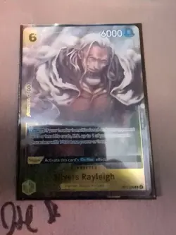 ONE PIECE The Azure Sea's Seven - SILVERS RAYLEIGH PROMO #OP14-108 ENGLISH CCG - Image 1
