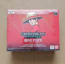 One Piece OP-13 Booster Box Carrying On His Will OP 13 English - NEW SEALED - Image 1
