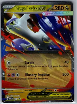 Mega Latias ex MEP 011 ME: Mega Evolution Promo - Pokemon Card - NM - Image 1