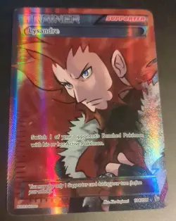 Lysandre #104 Full Art Rare | Pokemon Flashfire Card MP - Image 1
