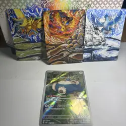 Pokemon card sv2a 181/165 Snorlax AR Scarlet & Violet 151 JAPANESE Uk Seller - Image 1