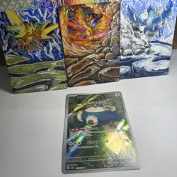 Pokemon card sv2a 181/165 Snorlax AR Scarlet & Violet 151 JAPANESE Uk Seller - Image 2