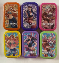 One Piece Card Game Mini-tin Pack Set Vol.2 Asian Limited NAMI ROBIN BONNEY NEW - Image 2