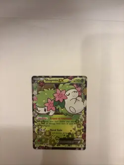 Pokemon TCG Shaymin EX XY148 Generations Holo Black Star Promo Card - Image 1