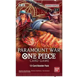 ONE PIECE Card Game OP-02 Paramount War Booster Pack English *SEALED* OPTCG OP02 - Image 1