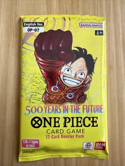 500 Years In The Future Booster Pack One Piece Card Game OP07 English OP7 - Image 1