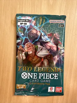 Two Legends Booster Pack One Piece Card Game OP08 English OP8 - Image 1