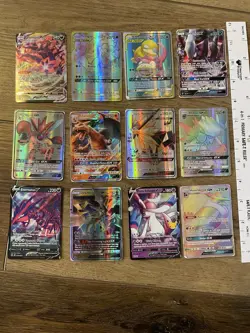 Pokemon TCG - Set Of 12 - Rare Shiny Pokemon Cards - Identified At Value Of $76 - Image 1