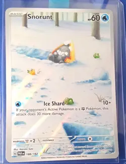 Snorunt 188/182 - Paradox Rift - Pokemon Card - NM - Illustration Rare Holo - Image 2