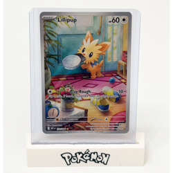 Pokemon TCG Lillipup Card 154/086 Illustration Rare, Sv: White Flare NM/M - Image 1