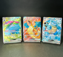 Charizard Venusaur Blastoise ex SR 184 186 185/165 sv2a 151 Japan Pokemon Card - Image 1