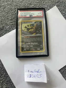 Dark Dragonite Holo Pokemon Card 15/109 Team Rocket Returns, PSA 6 - Image 1