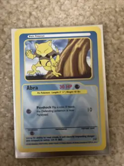 Pokemon funskool card (Vintage)Abra 2004 Nintendo Creatures - Image 1